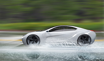 APG-Hybird car-driving in water